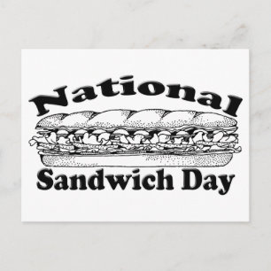 National Sandwich Day Postcard