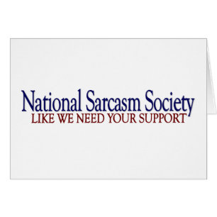 National Sarcasm Society