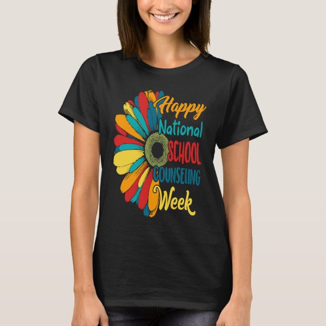 National School Counseling Week School Counsellor  T-Shirt (Front)