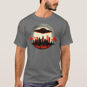 National Science Fiction Day UFO T-Shirt