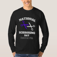 National Scissoring Day Wrestling Fan Design