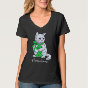 National Scoliosis Awareness Month Green Ribbon Cu T-Shirt