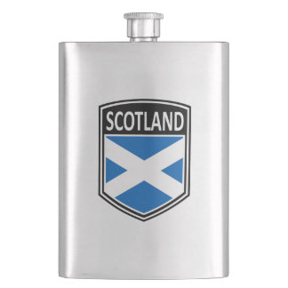 National - Scotland Hip Flask