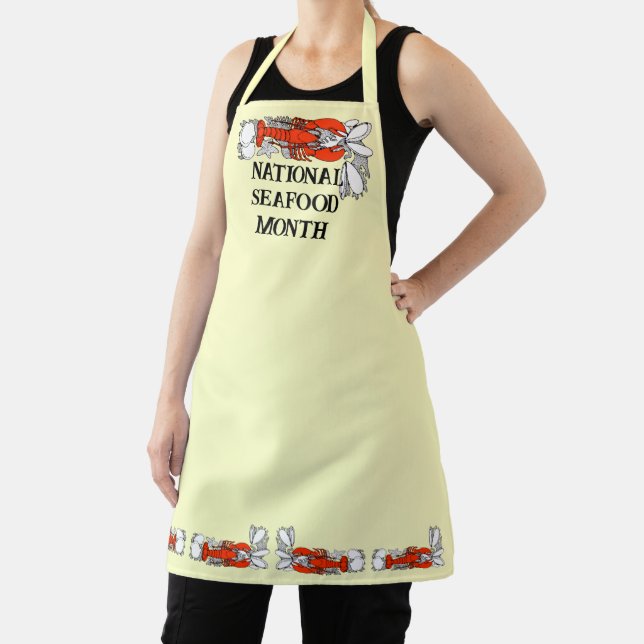 National  Seafood Month Apron (Insitu)