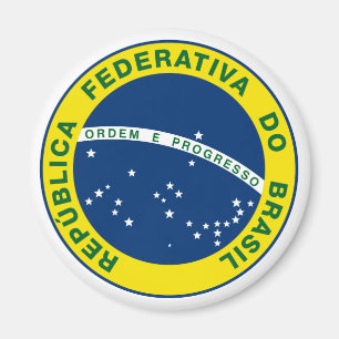 National Seal of Brazil Magnet