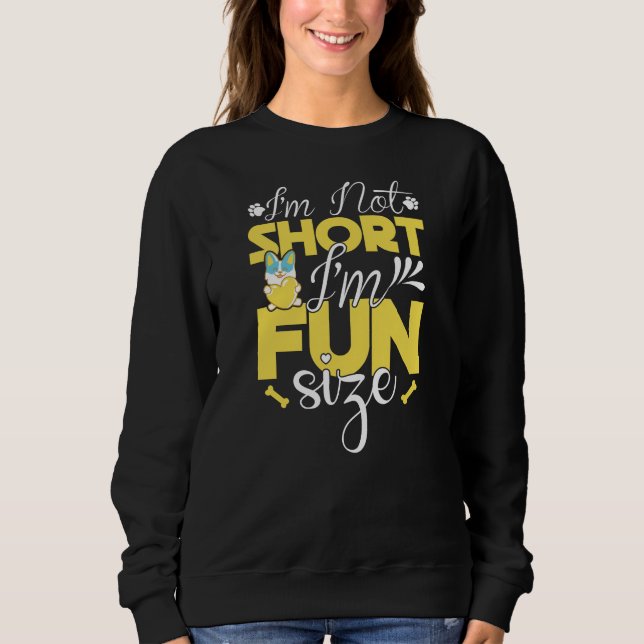 National Short Girl Appreciation Day Sweatshirt (Front)