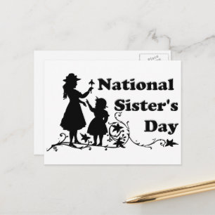 National Sister's Day Postcard