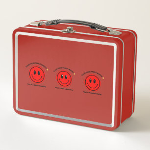 National Smile Day May 31 Metal Lunch Box