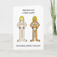 National Spray Tan Day March 6th