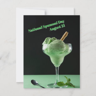 National Spumoni Day Card