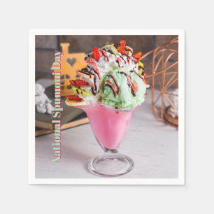 National Spumoni Day Napkin