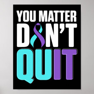 National Suicide Prevention Awareness Month Warrio Poster