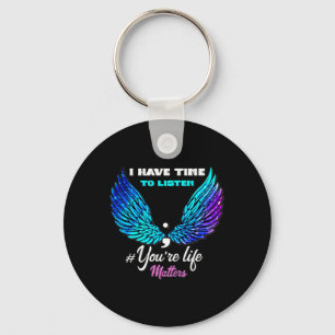 National Suicide Prevention Awareness Week Quote Key Ring