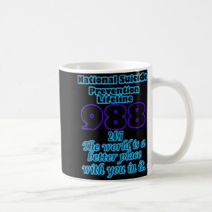 National Suicide Prevention Lifeline 988 Coffee Mug