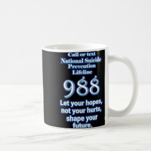 National Suicide Prevention Lifeline 988 Let Your Coffee Mug