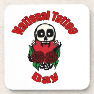 National Tattoo Day Coaster