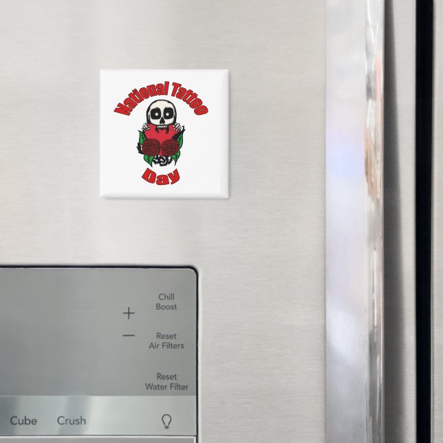 National Tattoo Day Magnet (In Situ (Fridge))