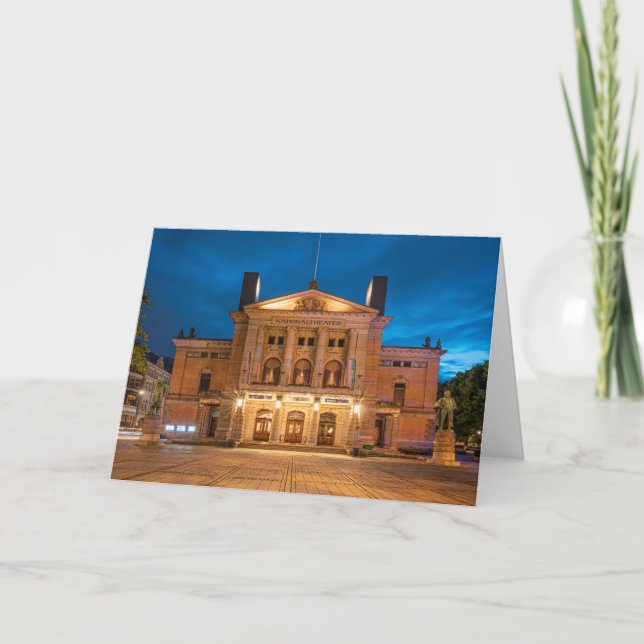 National Theatre Oslo Card (Front)