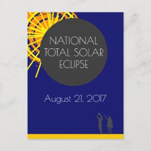 National Total Solar Eclipse Postcard