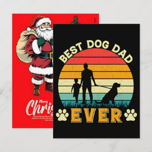 National Twin With Your Dog Day 2025 Holiday Postcard