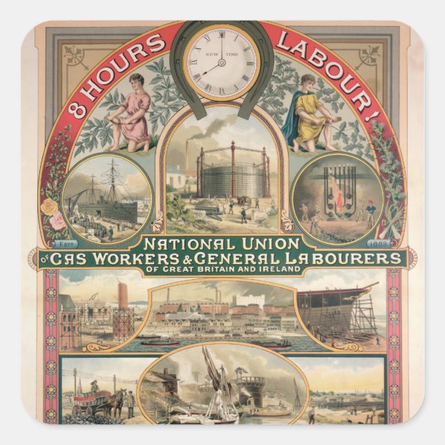 National Union Square Sticker (Front)