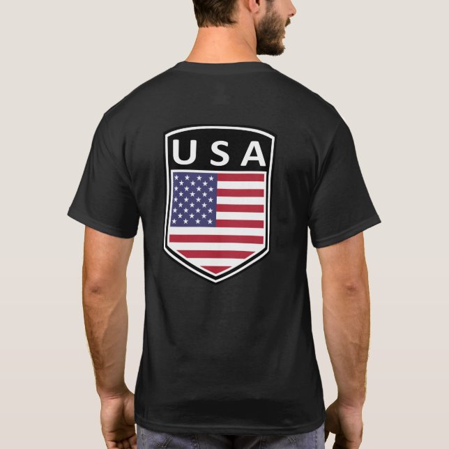 National - USA T-Shirt (Back)