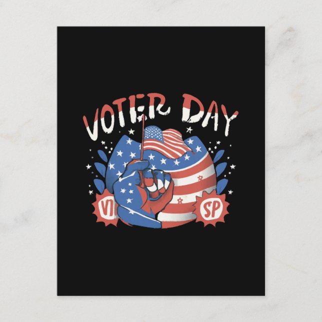 National Voter Registration Day Enclosure Card (Front)