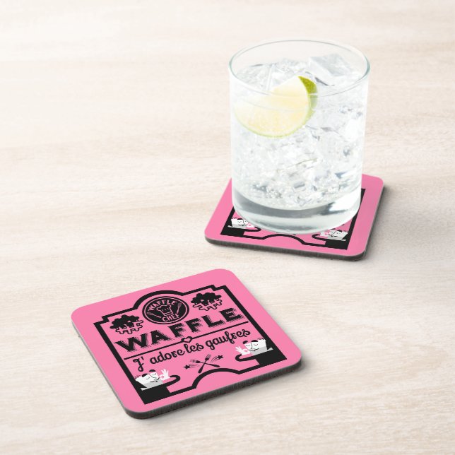 National Waffle Day Coaster (Right Side)