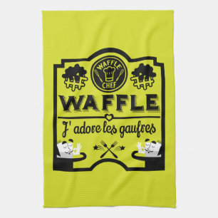 National Waffle Day Tea Towel