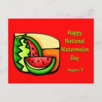 National Watermelon Day August 3