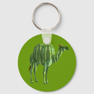 National Watermelon Day Dromedary Key Ring