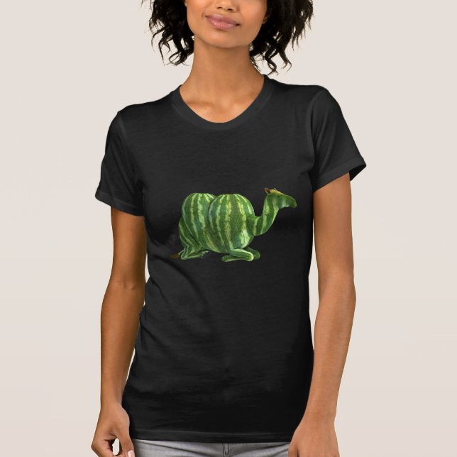 National Watermelon Day Dromedary T-Shirt (Front)
