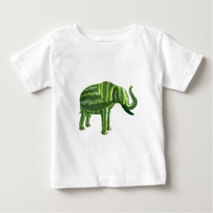 National Watermelon Day Elephant Baby T-Shirt