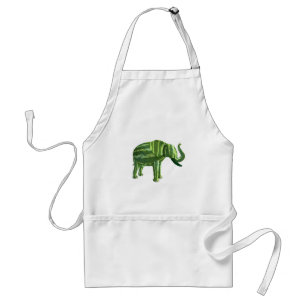 National Watermelon Day Elephant Standard Apron