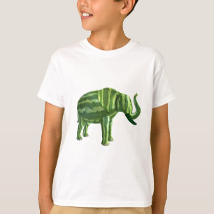 National Watermelon Day Elephant T-Shirt