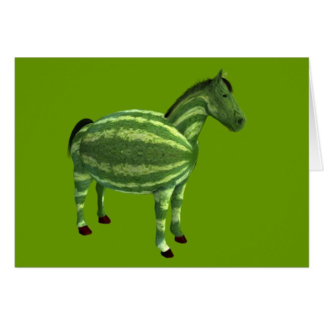 National Watermelon Day Horse (Front Horizontal)