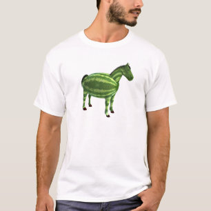 National Watermelon Day Horse T-Shirt