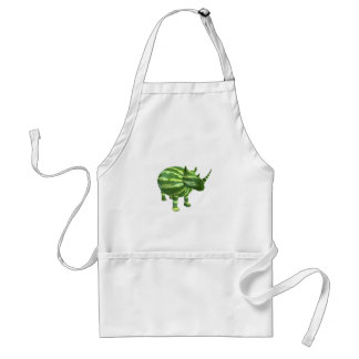 National Watermelon Day Rhinoceros Standard Apron