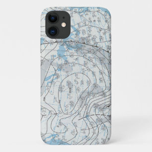 National Weather Map Case-Mate iPhone Case
