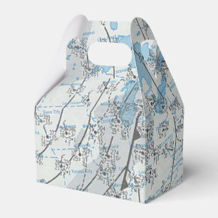 National Weather Map Favour Box