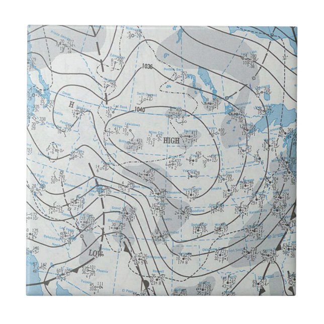 National Weather Map Tile (Front)