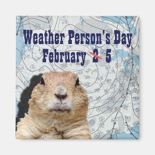 National Weather Person’s Day February 5 Magnet