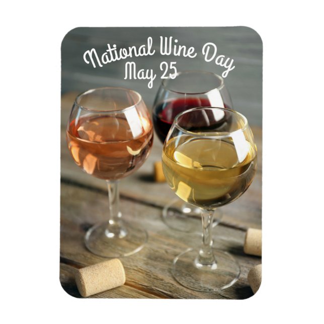National Wine Day Magnet (Vertical)