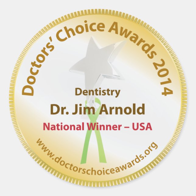 National Winner Sticker (Front)