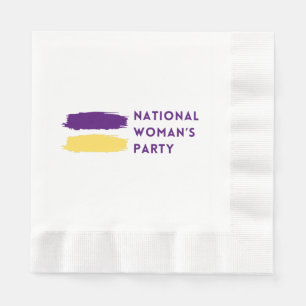 National Woman's Party Logo 1916 Napkin