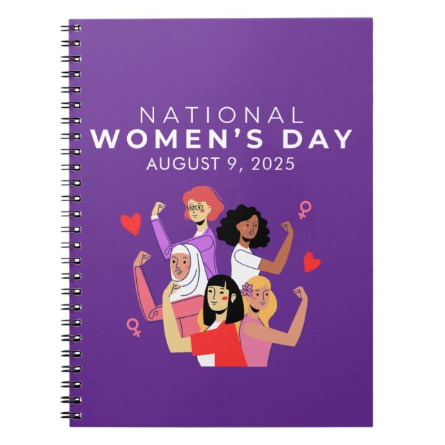 National Women’s Day Notebook (Front)