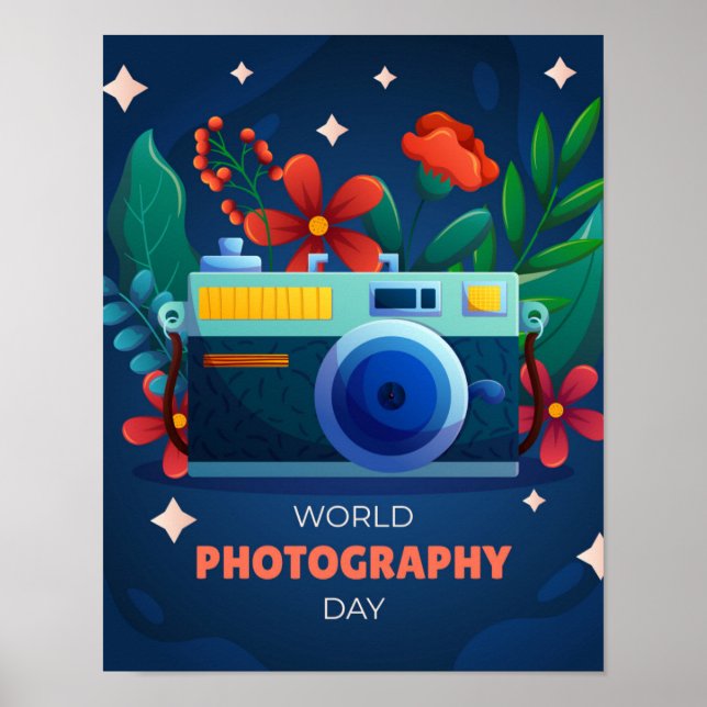 National World Photography Day Poster (Front)