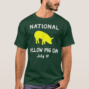 National Yellow Pig Day  T-Shirt