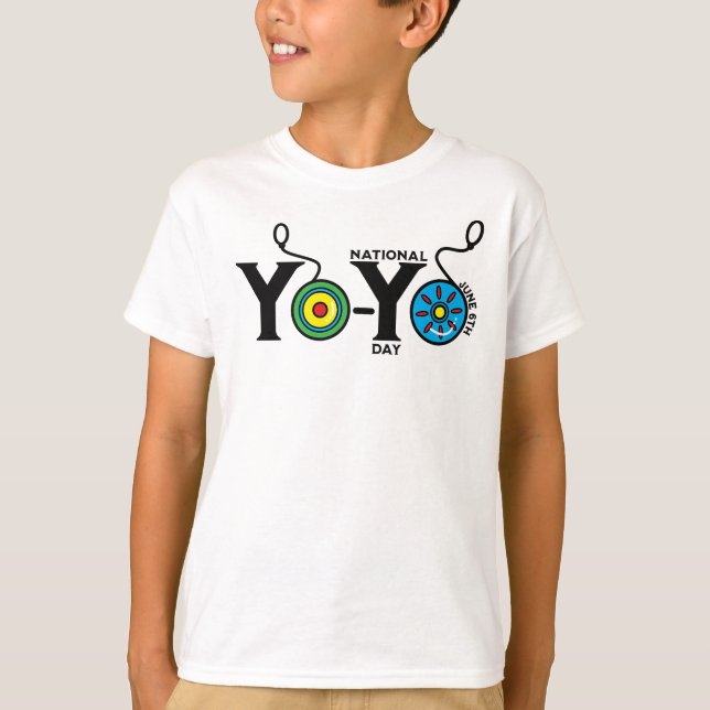 National Yo-Yo Day T-Shirt (Front)
