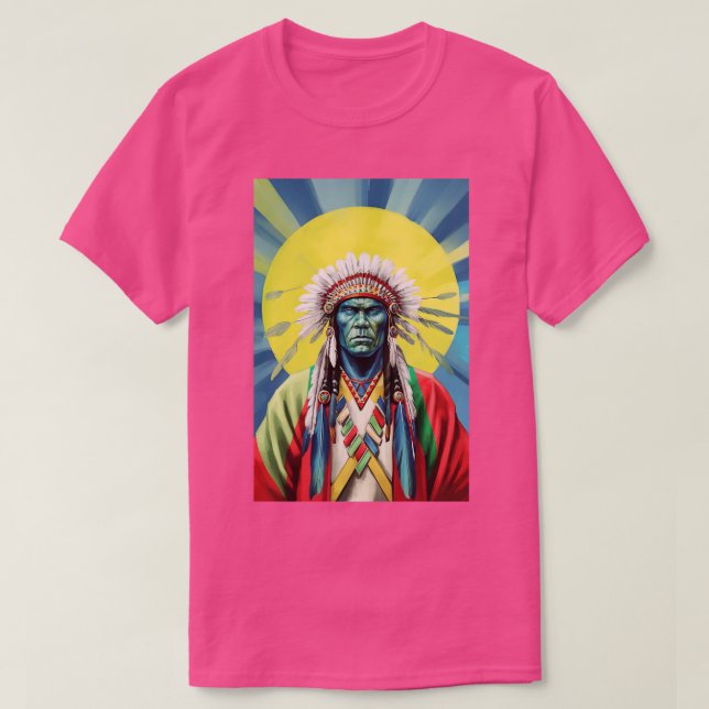 native american 1 T-Shirt (Design Front)
